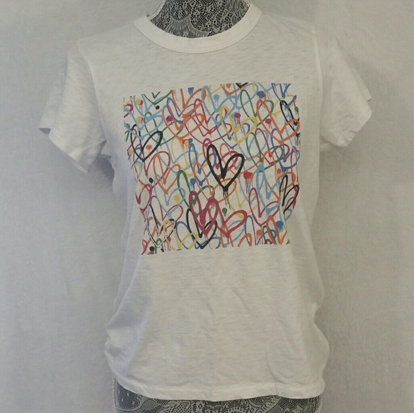 rag and bone heart tee